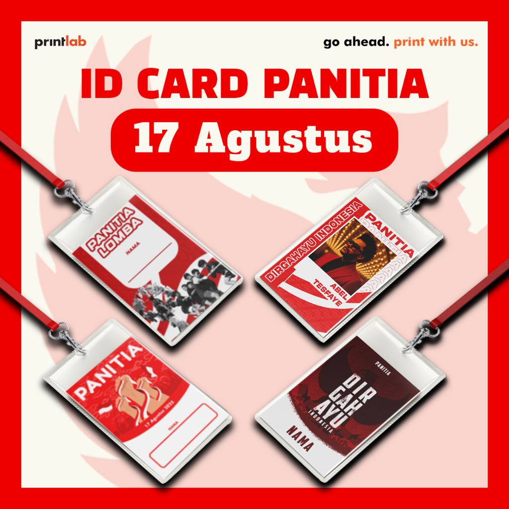 

ID CARD ACARA PANITIA FREE DESIGN - ID CARD PANITIA KEMERDAKAAN 17 AGUSTUS AGUSTUSAN - CUSTOM NAME TAG SET PANITIA