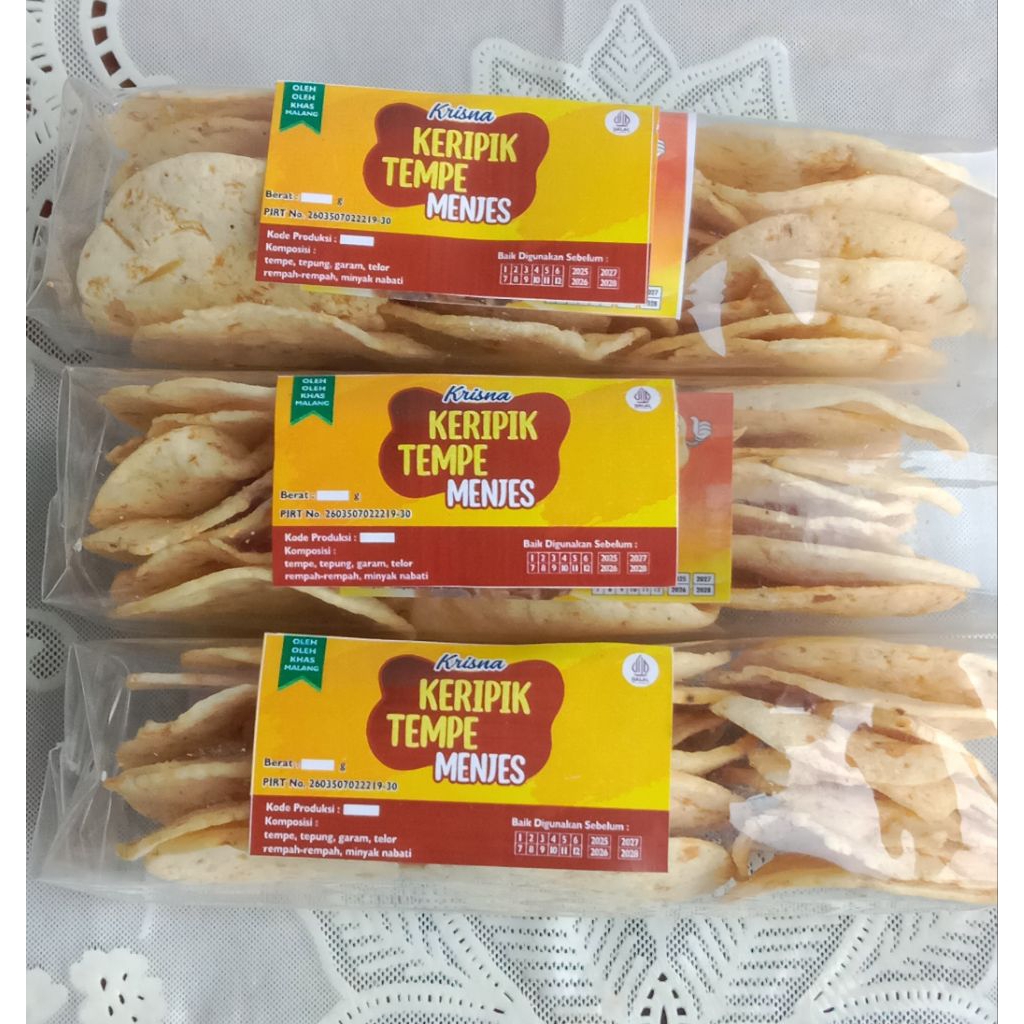 

KERIPIK TEMPE MENJES KRISNA MALANG