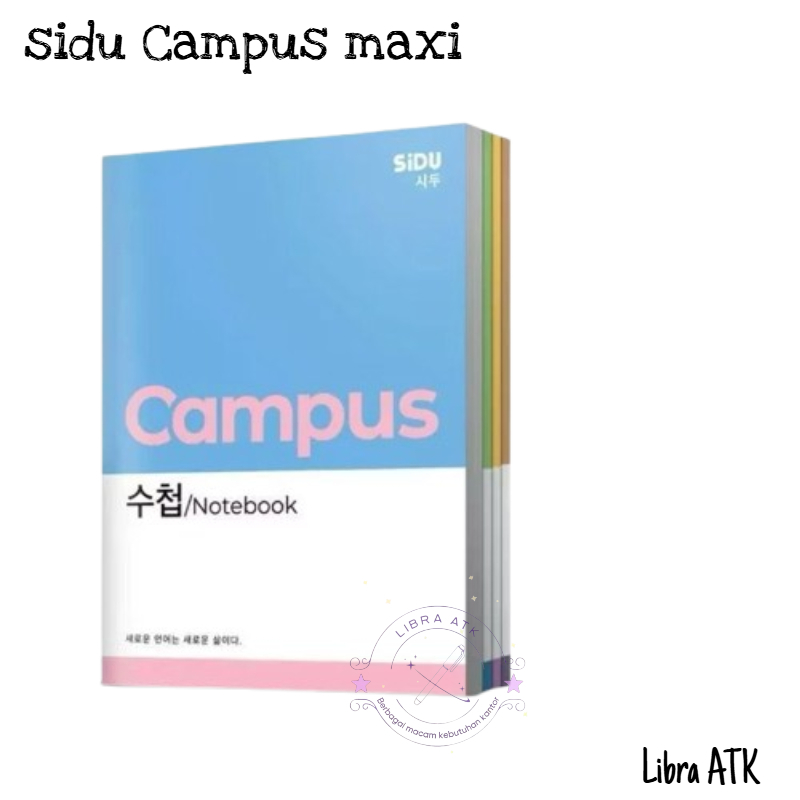 

Sidu Campus Maxi Notebook 36 Lembar 1 Pak Isi 5