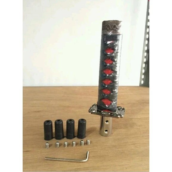 Knob Samurai Katana Alloy Tsuba / Shift Knob Samurai Katana Alloy Tsuba Universal