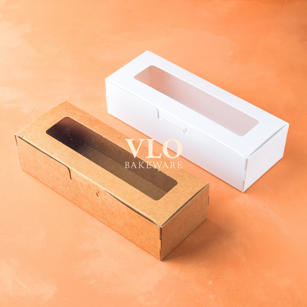 

[1 SET ISI 10 PCS] Kotak kue bolu jadul brownis cromboloni donat