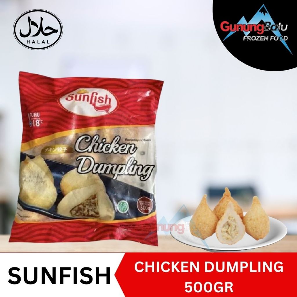 

SUNFISH CHICKEN DUMPLING / DUMPLING AYAM 500GR