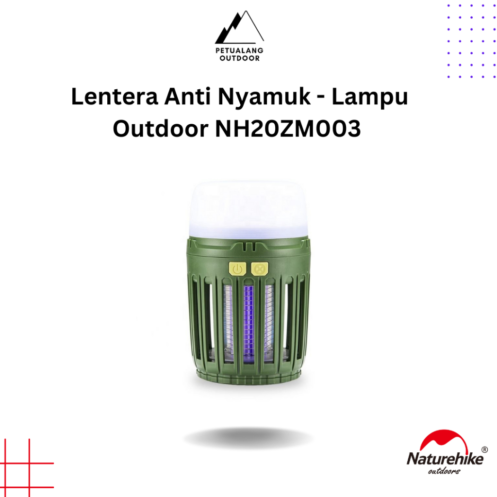 Naturehike NH20ZM003 Lentera Anti Nyamuk - Lampu Outdoor