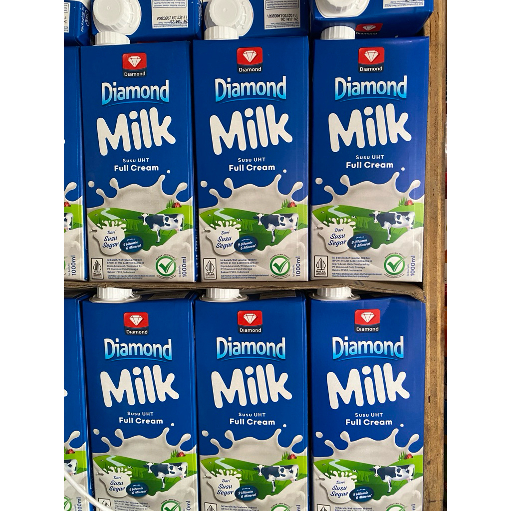 

Susu Diamond Full Cream 1000ML / 1Liter
