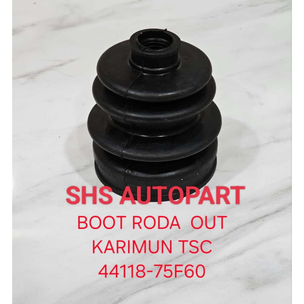BOOT AS RODA CV JOINT LUAR DALAM SUZUKI KARIMUN WAGON ESTILO KOTAK