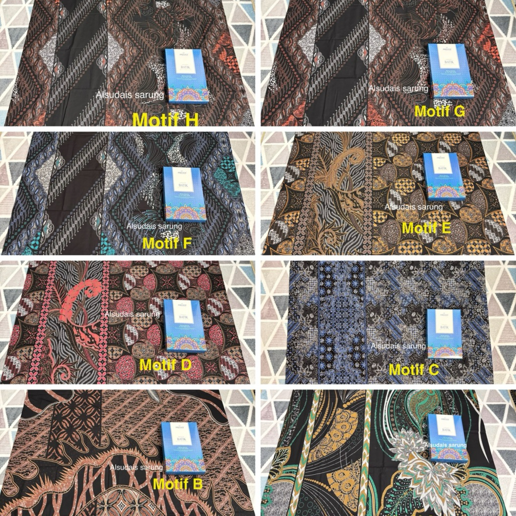 SARUNG ARDAN FAMILY - BATIK GOLD NEW MOTIF
