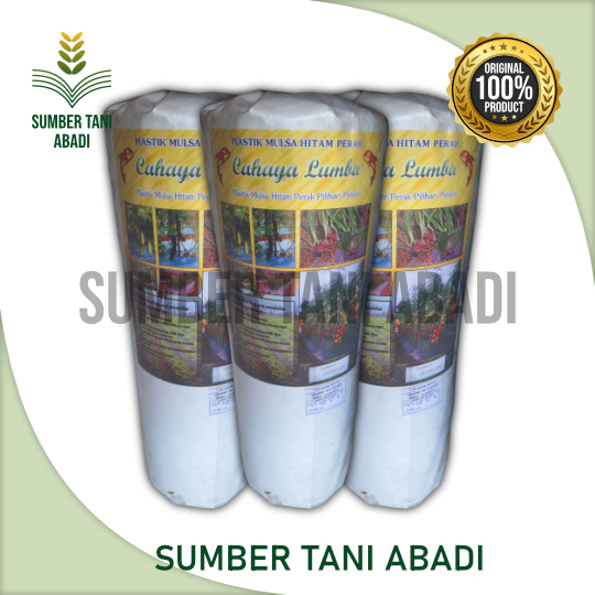 MULSA CAHAYA LUMBA - PLASTIK MULSA - TERSEDIA UKURAN 60 CM X 530 M / 60 CM X 265 M