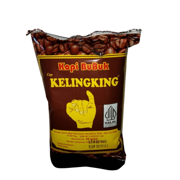 

Kopi Bubuk Cap Kelingking (45gr)