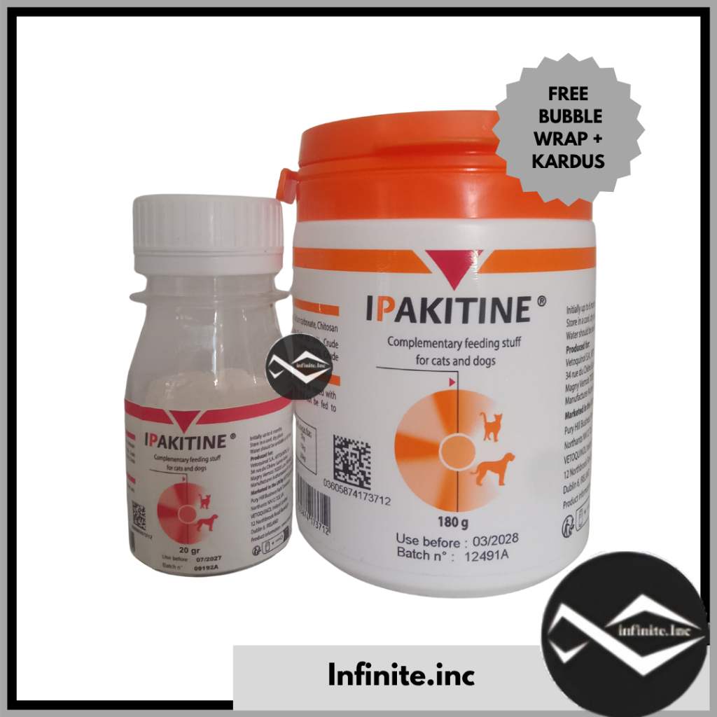 Ipakitine Vetoquinol Suplemen Ginjal Anjing Kucing