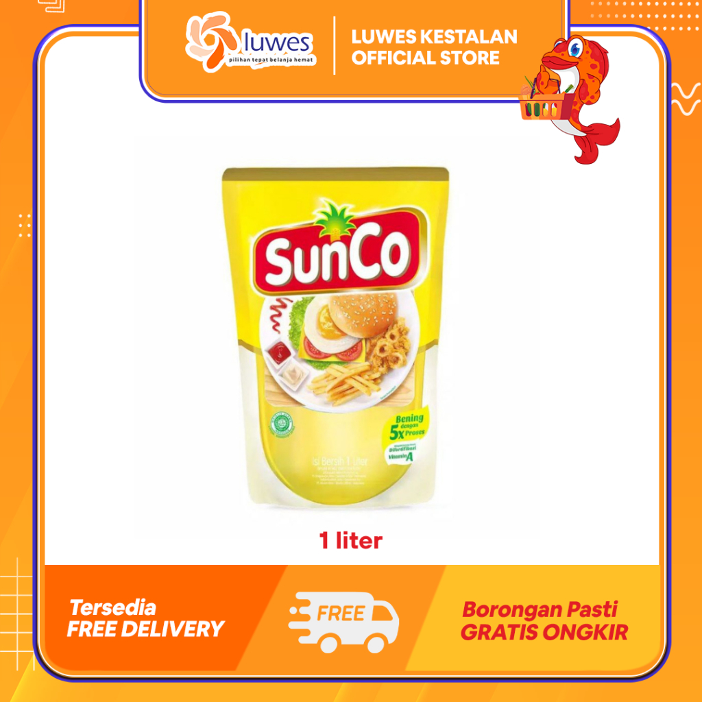 

SUNCO MINYAK GORENG REFILL 1 LITER