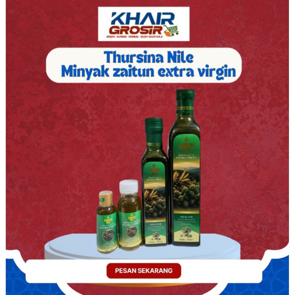 

Thursina Nile Minyak zaitun Extra Virgin