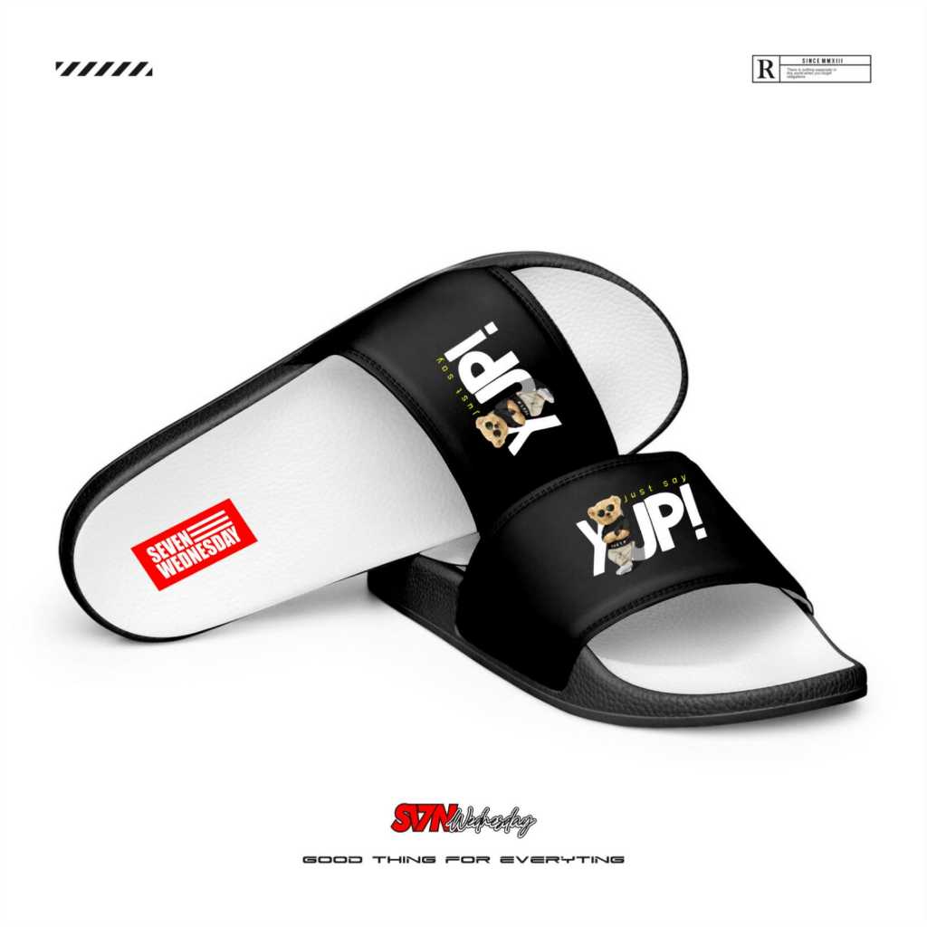 KING Sandal Selop Unisex  Motif Keren 614 cn Terbaru Sandal Slide Pria wanita Exlusive