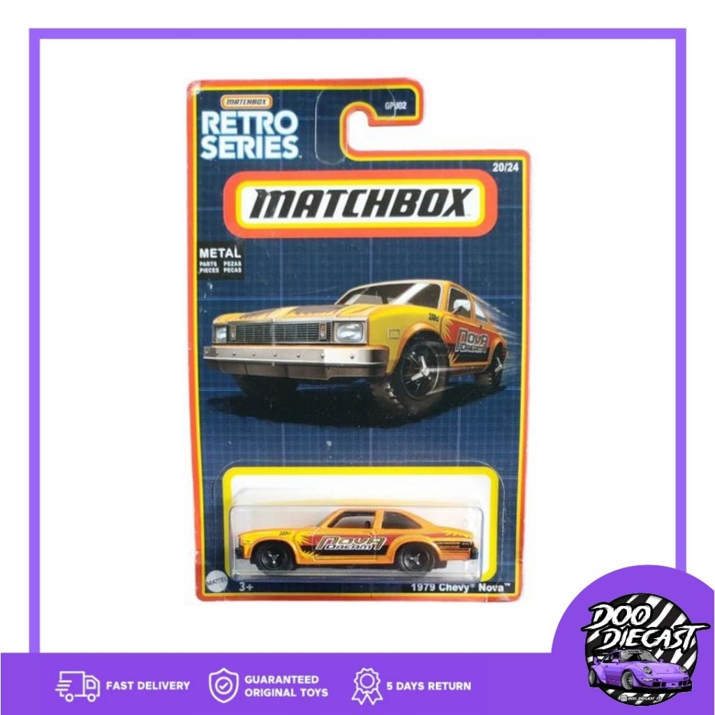 Matchbox 1979 Chevy Nova - Retro Series