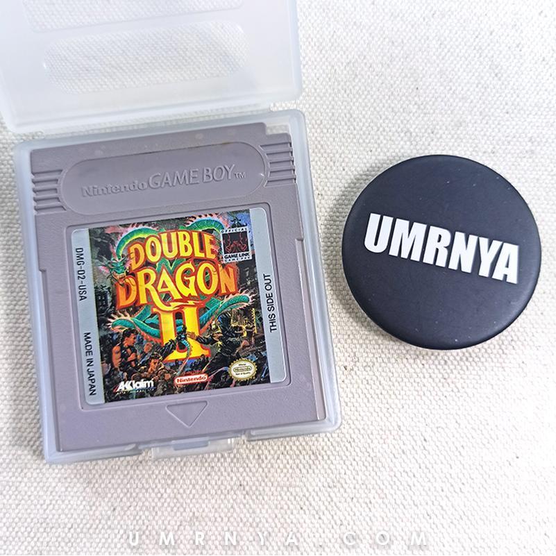 Kaset Double Dragon II 2 The Revenge Gameboy Nintendo DMG GBC GBA SP Game Boy