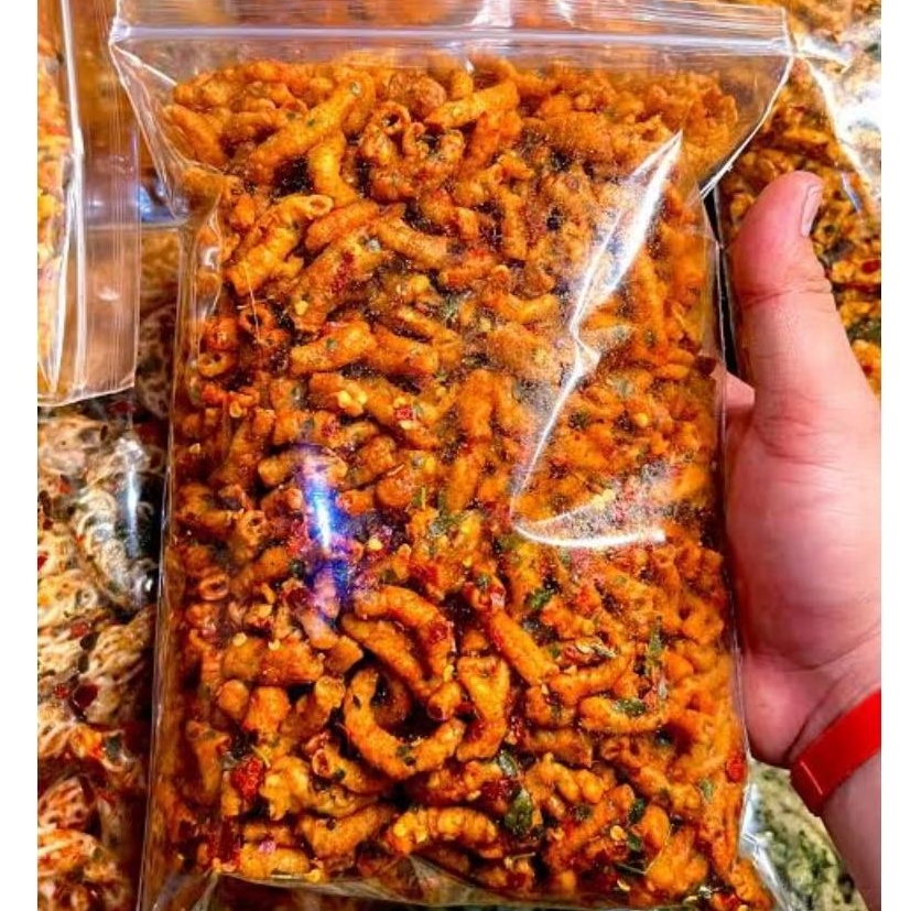 

READY Usus Krispy 500 gr | Renyah Gurih Tidak Keras | Snack Spicy Crispy | Halal