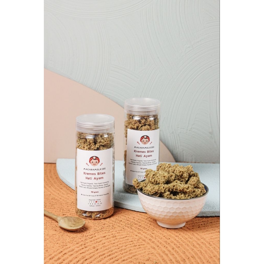

Kremesan Bites Hati Ayam - Macaramelkids