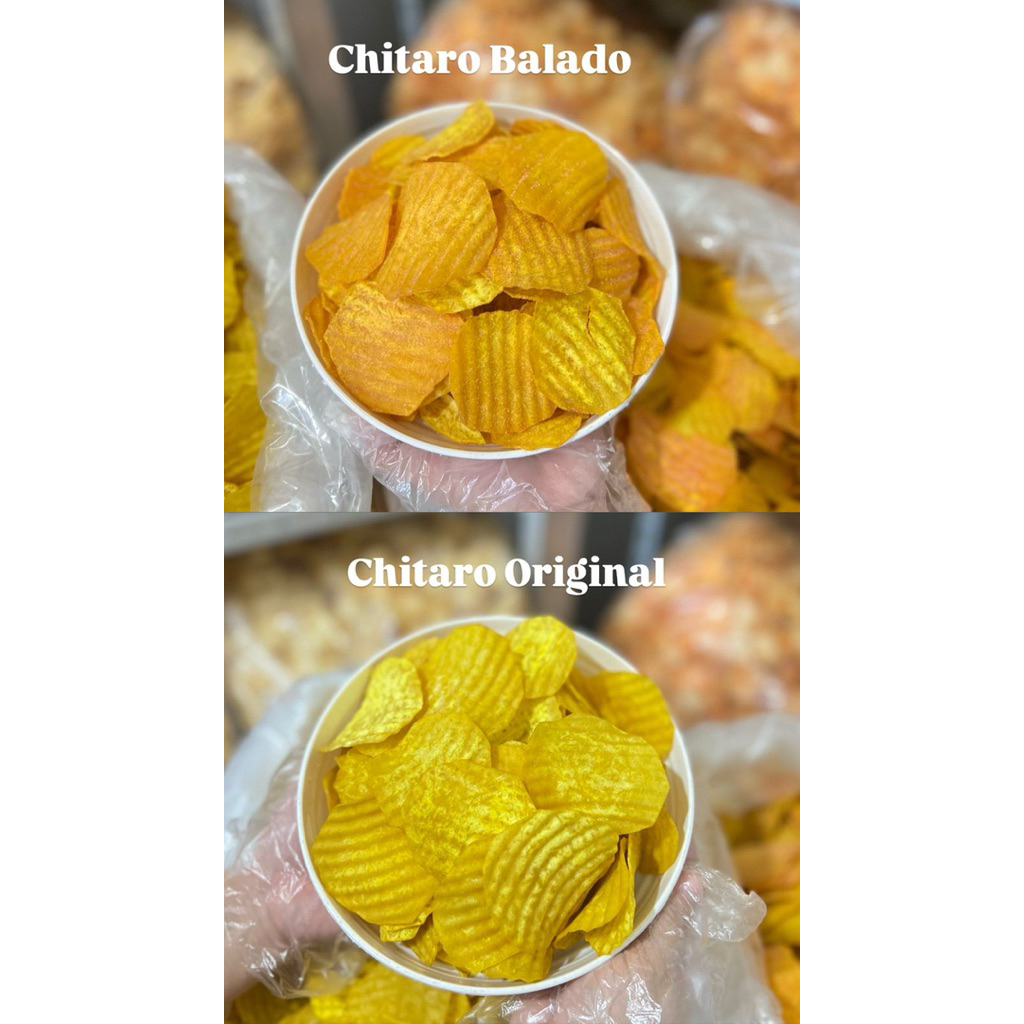 

KERIPIK KELADI CHITARO 500GR