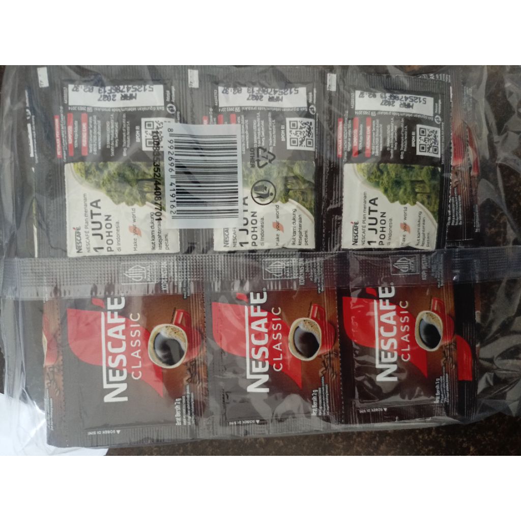 

Nescafe Classic sich/sachet 2 gr