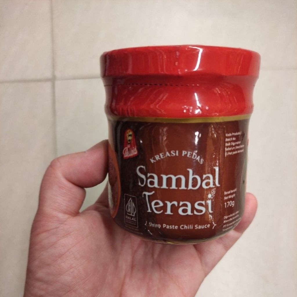 

DUA BELIBIS SAMBAL TERASI SHRIMP PASTE CHILLI SAUCE 170gr