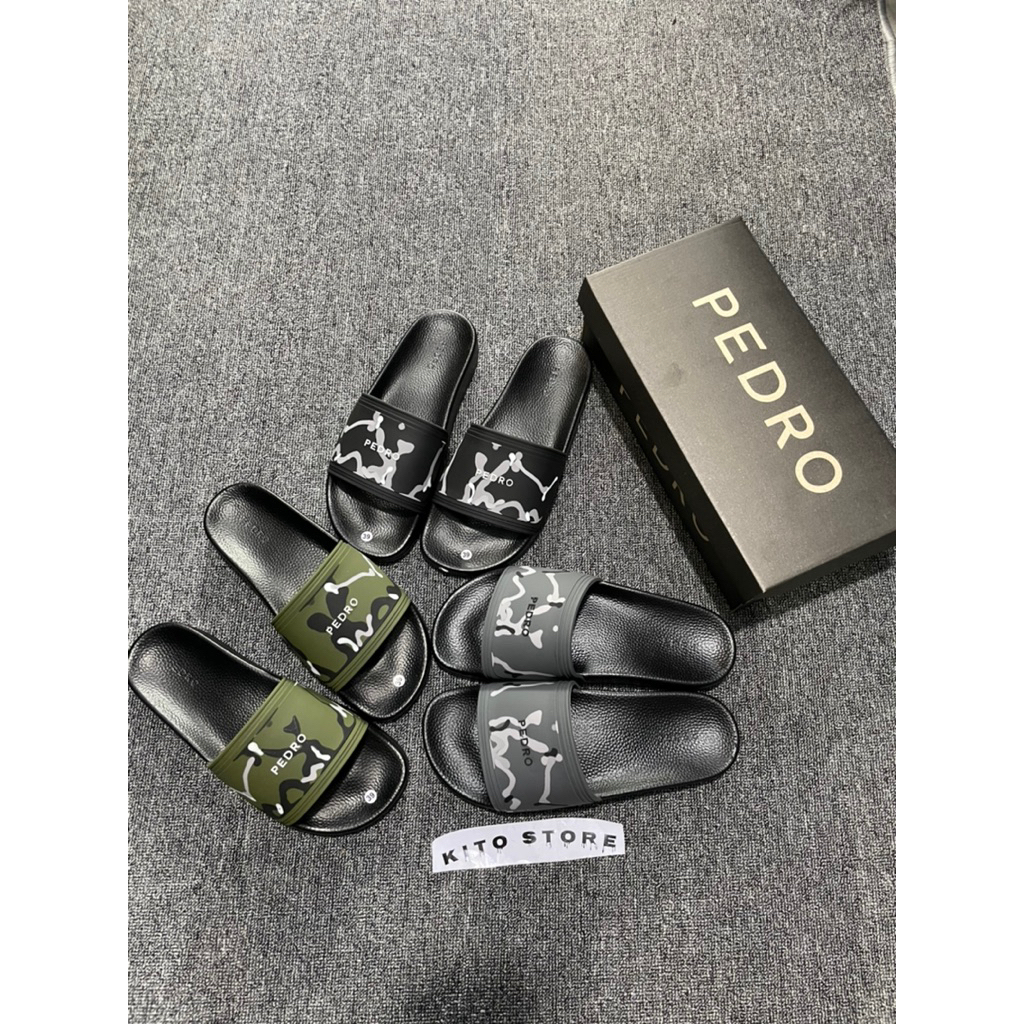 sendal pedro corak/sendal slip on/sendal promo