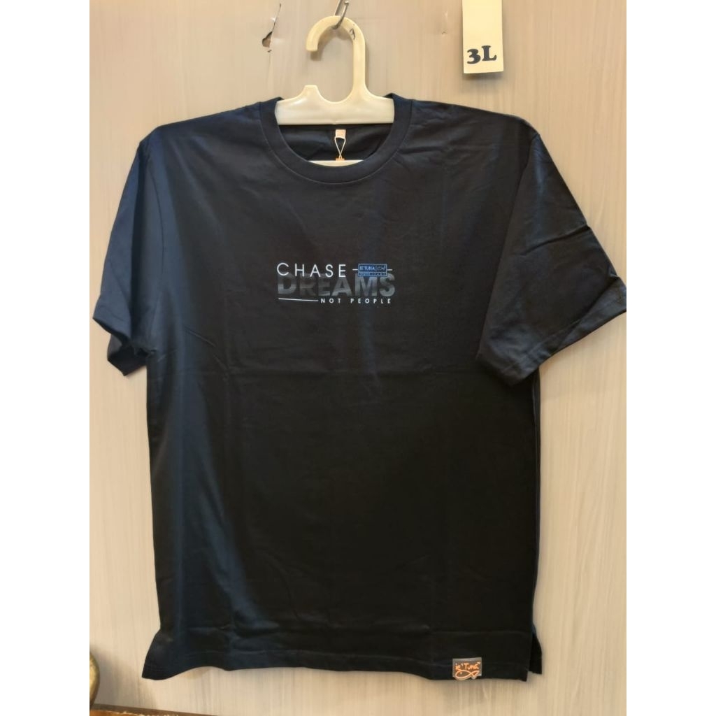 Kaos tshirt ietuna IE tuna tulisan simple lengan pendek original