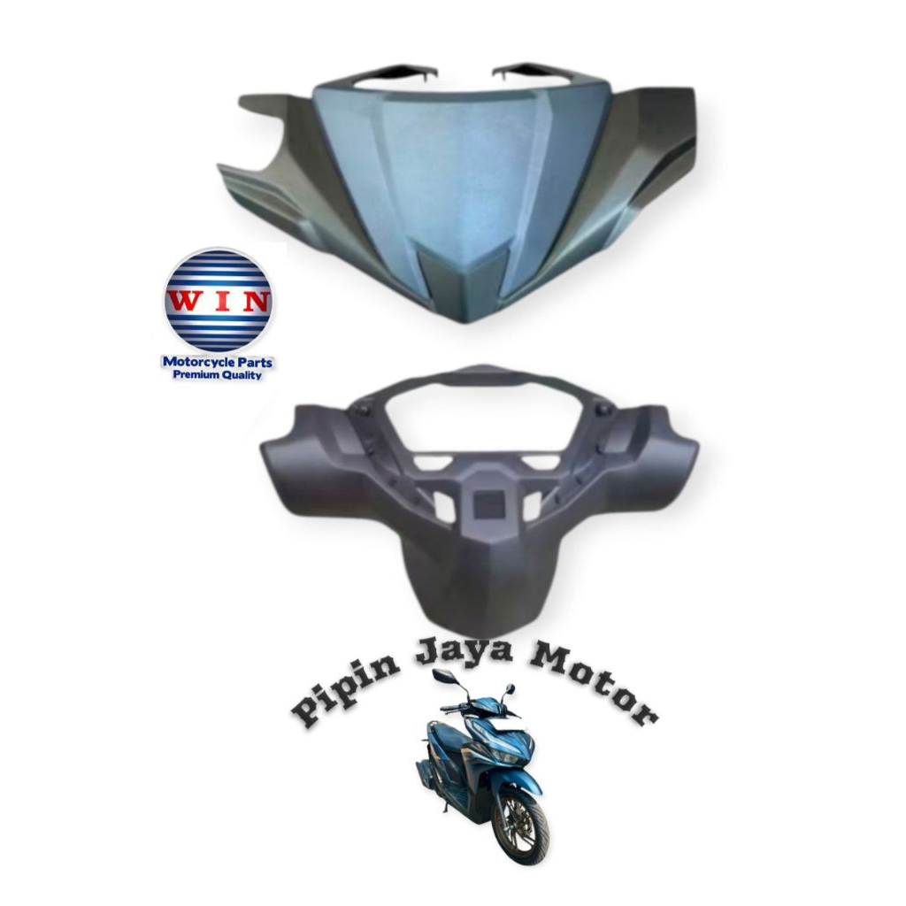 Jual Paket WIN Fullset Batok Kepala Motor Depan Belakang Plus Visor Honda Vario 150 Led New GEN 2 K2