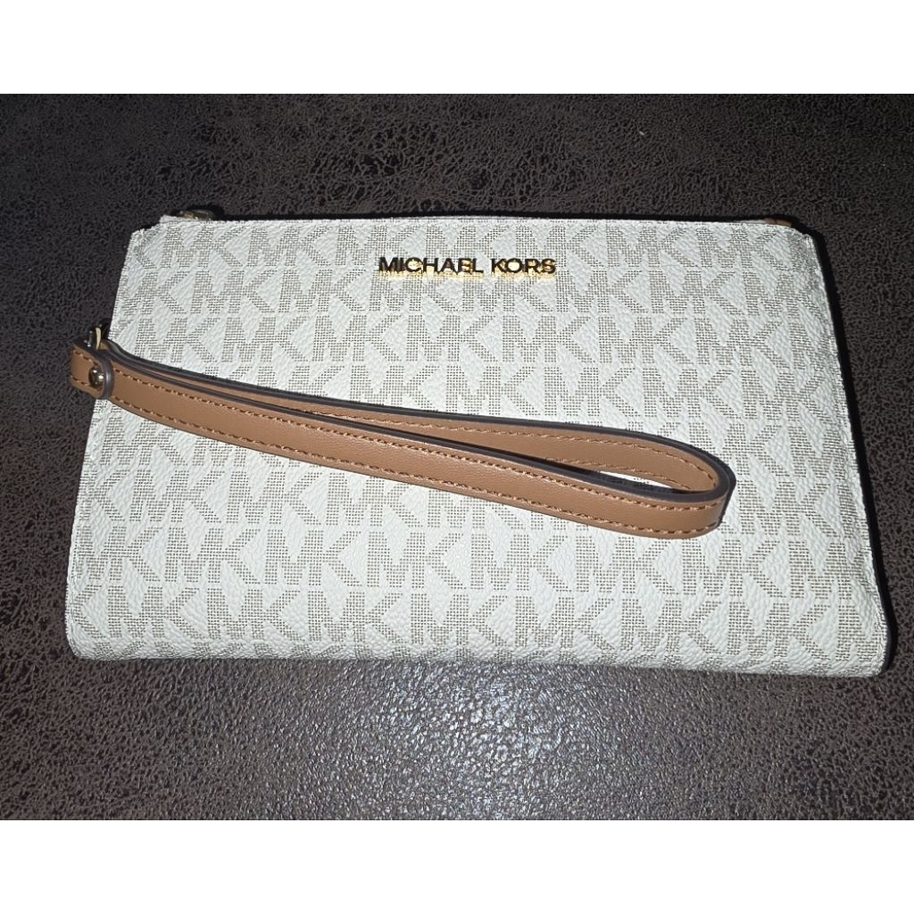 dompet MK preloved like new original full set michael kors