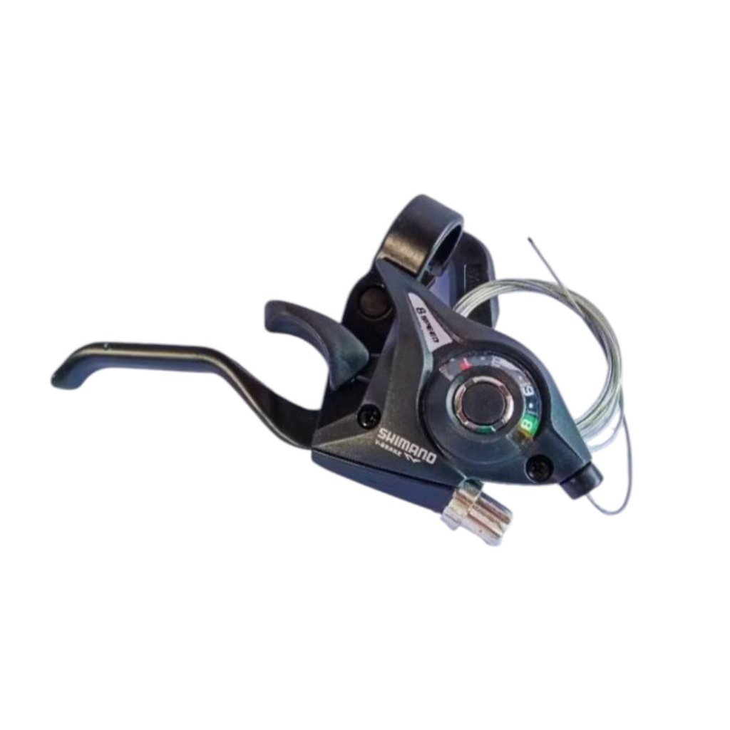 Obral murah Shifter kanan sepeda mtb  8 speed foto asli gambar shifter operan gigi sepeda bahan alum