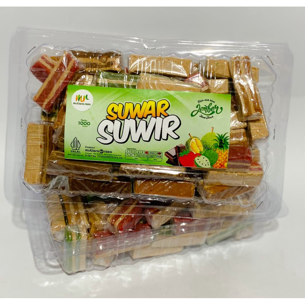 

Suwar Suwir Khas Jember / DODOL Tape 500gr