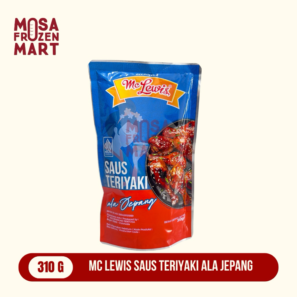 

Mc Lewis Saus Teriyaki Ala Jepang 310 Gr