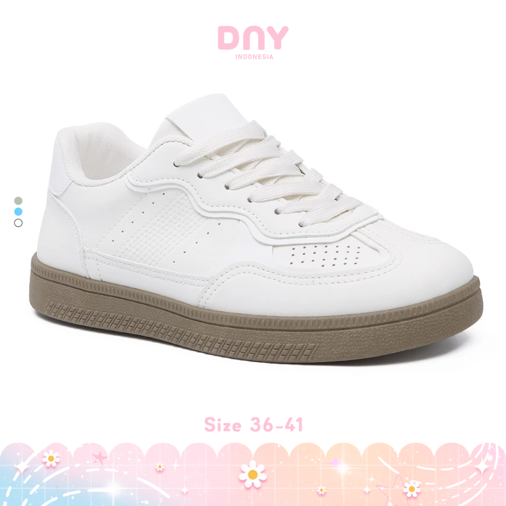 exclusive sepatu dny sneakers wanita kekinian sepatu cewek terbaru sepatu wanita spatu jalan import