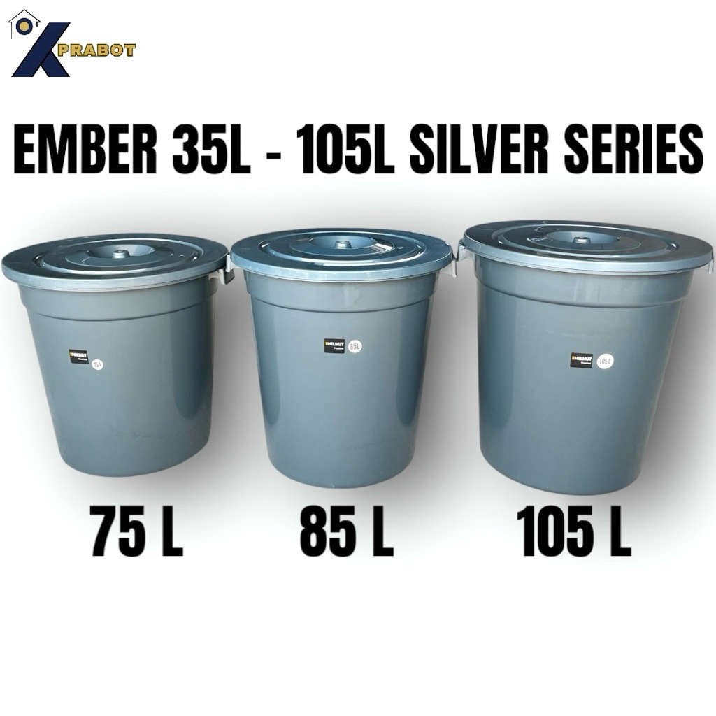 Ember Tutup ABU 105L / 85L / 75L / 45L / 35L - Kprabot / Ember Mandi / Bak Mandi / Ember Jumbo / Emb
