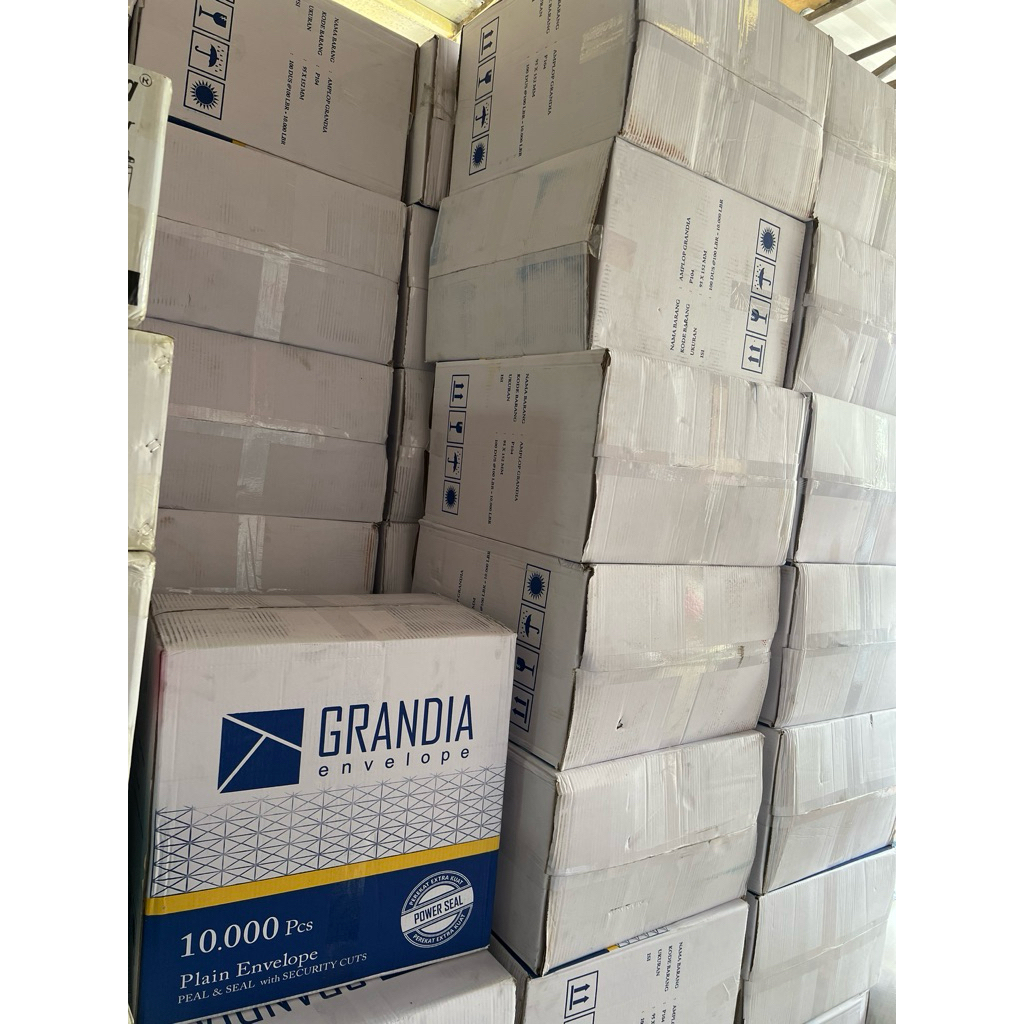 

AMPLOP PUTIH GRANDIA 104 1 DUS isi 20slop