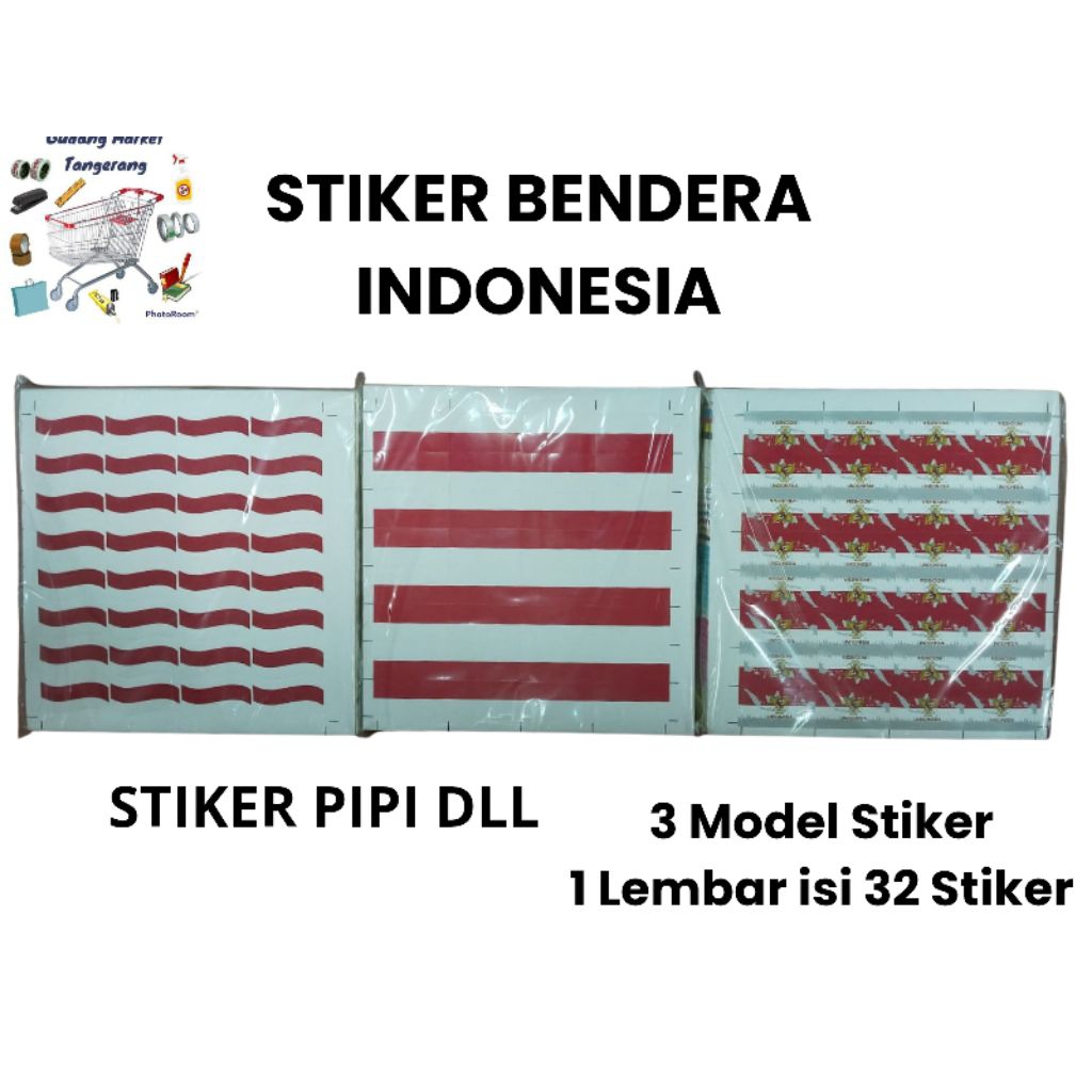 

PAKET 5 LEMBAR STIKER PIPI ( MIX)
