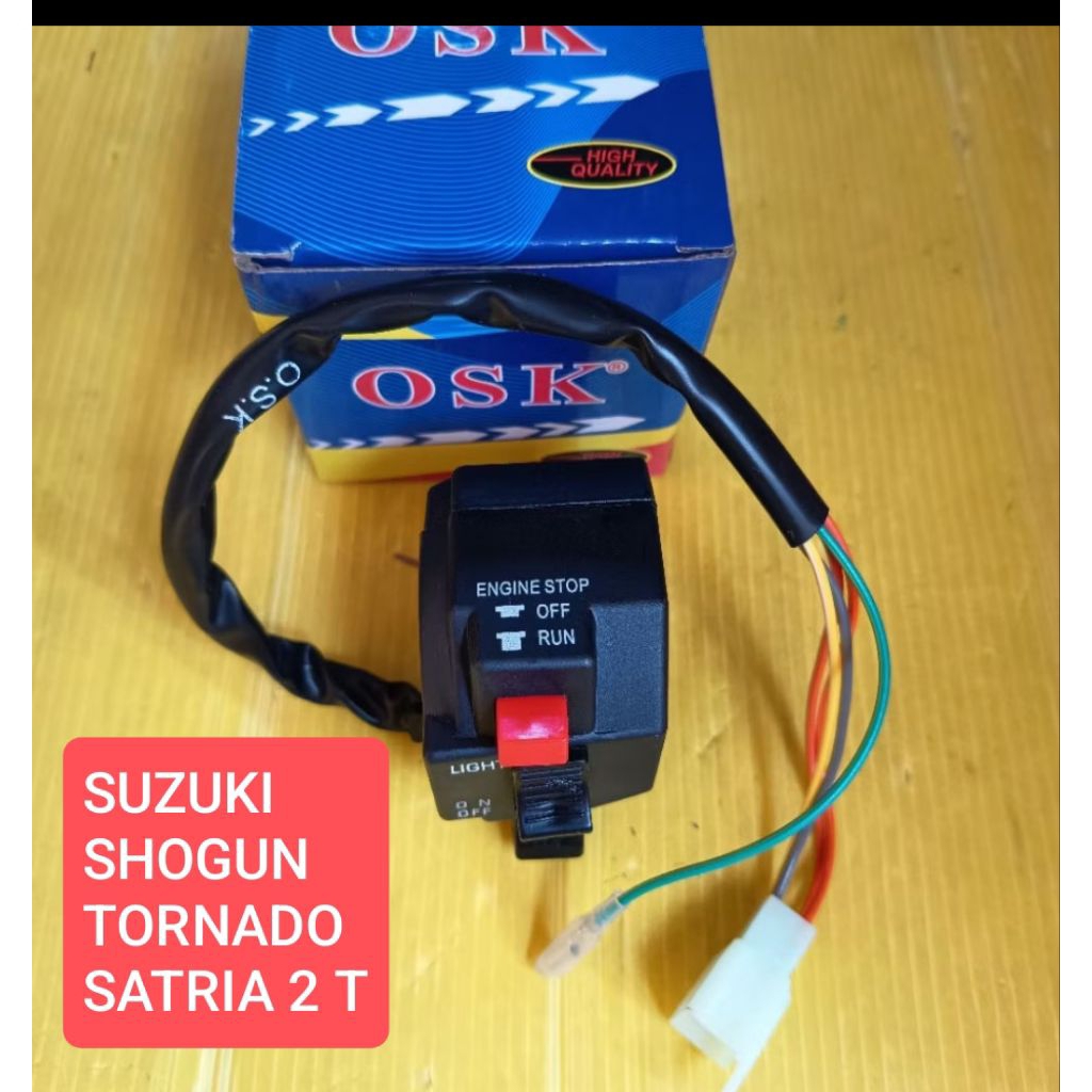 HOLDER SAKLAR KANAN SUZUKI  Shogun lama Tornado GX GS  SATRIA 2 TAK  SATRIA T