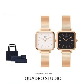 Jam Tangan Wanita Daniel Wellington  Quadro Studio Analog Jam Tangan Keren Anti Air  original