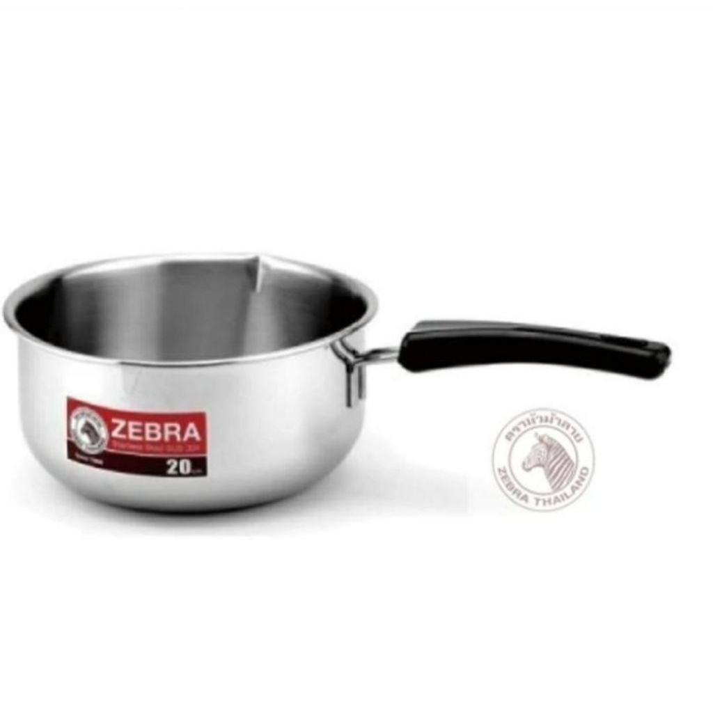 Sauce pan Zebra 20 cm Panci Susu Zebra Panci Gagang