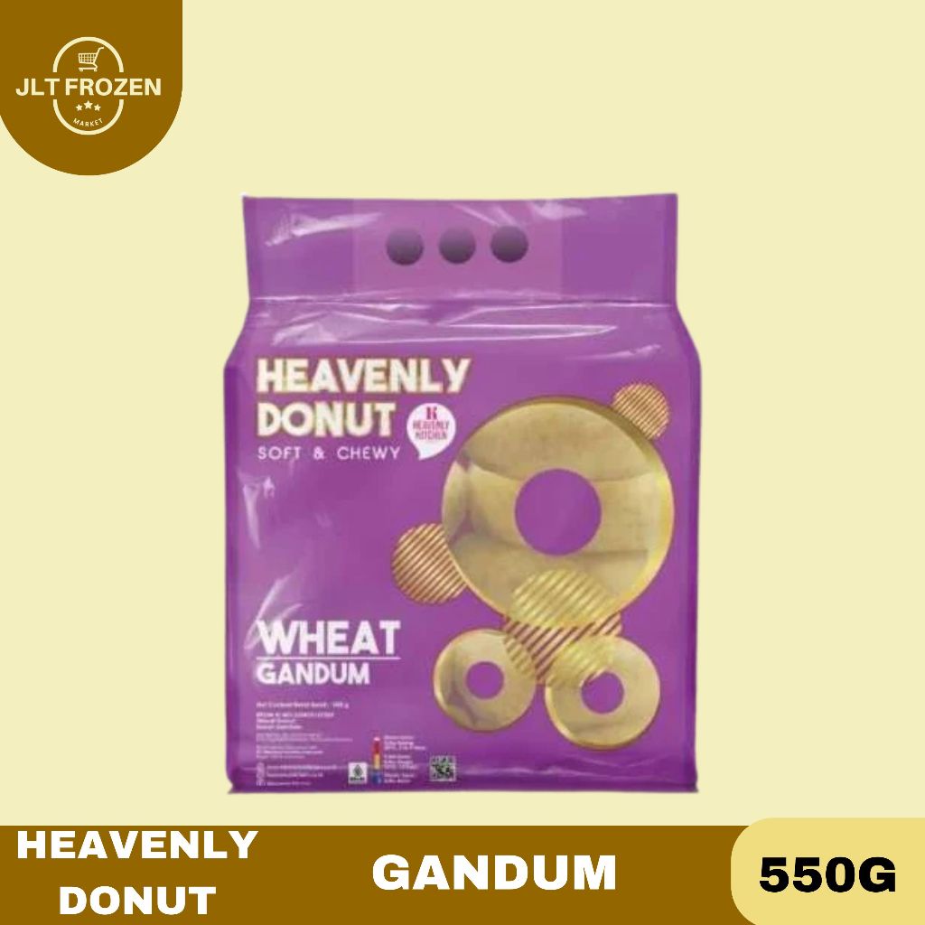 

Classica2106 Heavenly Donut / Donat Rasa Kentang / Ubi Cilembu / Gandum / Pandan 550G