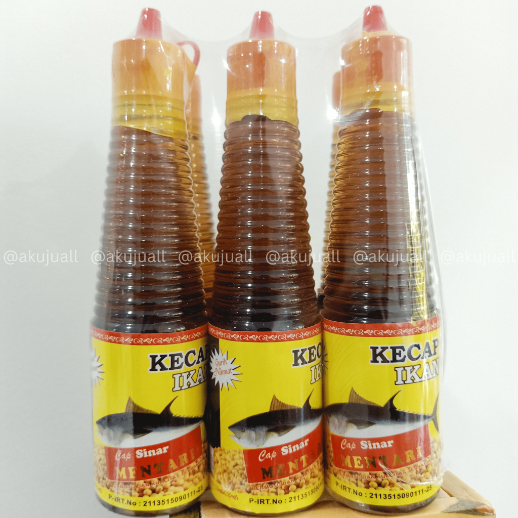 

KECAP IKAN CAP SINAR MENTARI (MINIM BELI 3, BISA CAMPUR VARIAN)