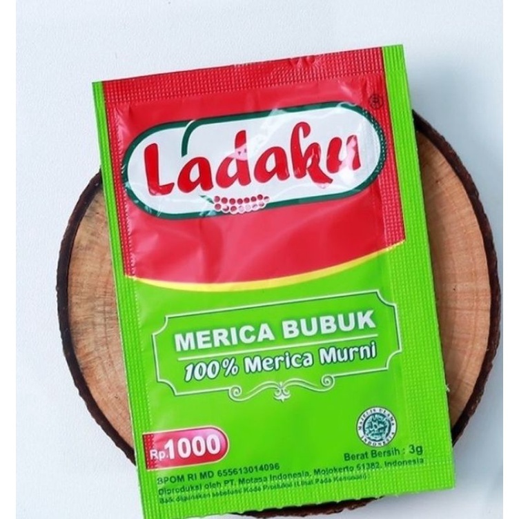 

Ladaku Merica Bubuk Murni 12 x 2.5g