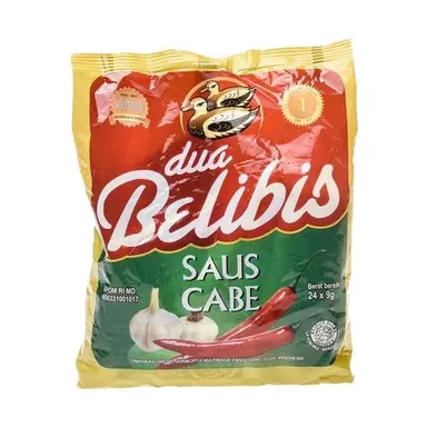 

dua belibis sambal asli sachet 24x9g / Sambel Dua Belibis Asli Lezat