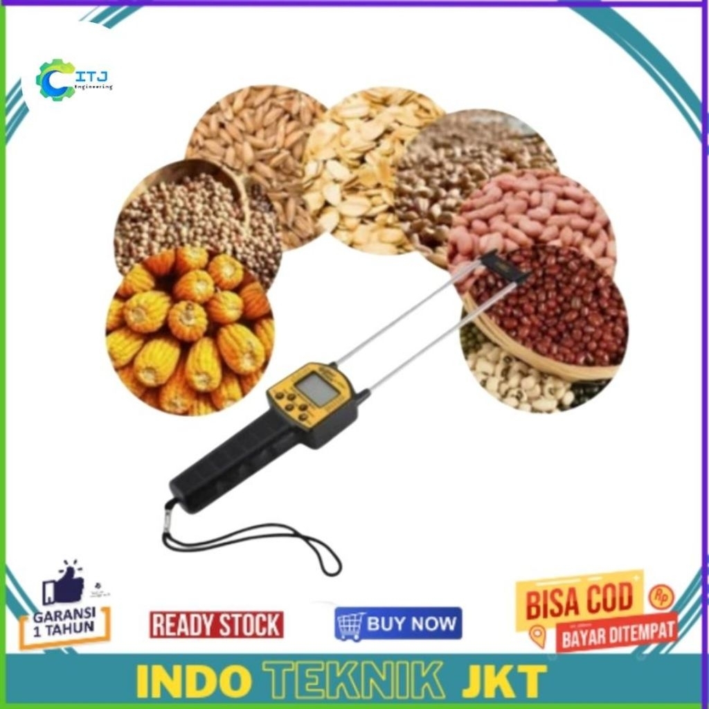 Grain Moisture Meter Smart Sensor AR991 kadar air beras gandum AR-991