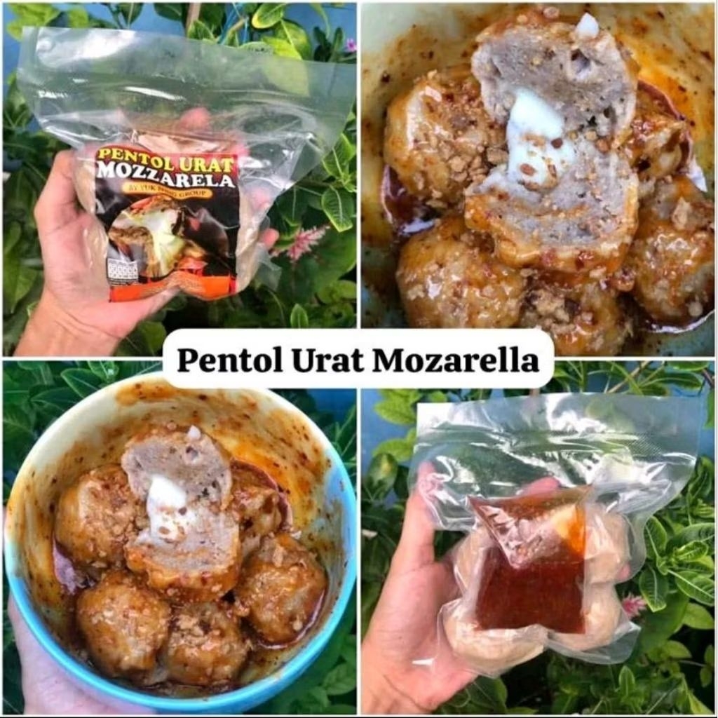 

Pentol Urat Mozarella isi 4biji