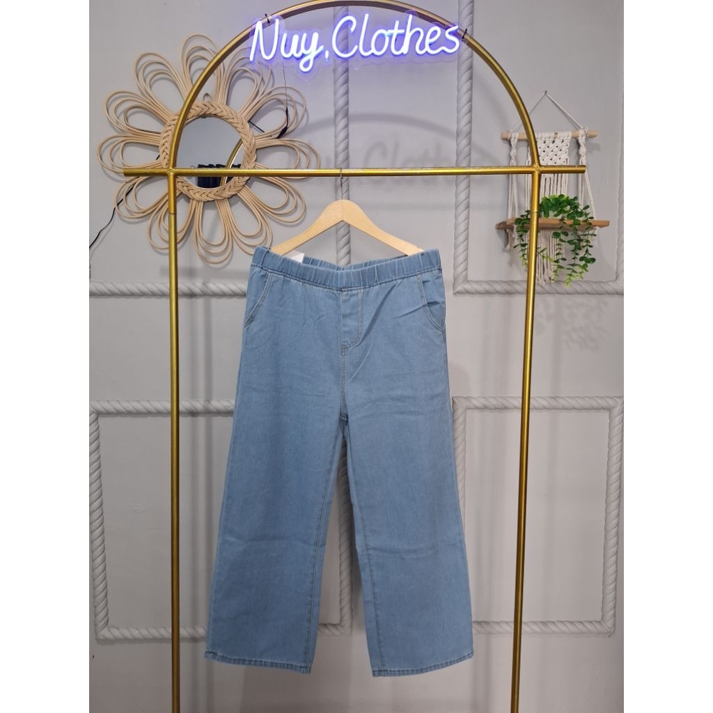 Celana Kulot Jumbo / Celana Kulot Ukuran Besar / Kulot Import / Celana Kulot Jeans Jumbo / Celana Ku