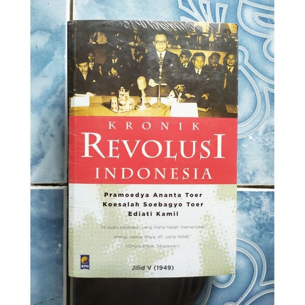 Original Baru Segel Kronik Revolusi Indonesia Jilid V Karya Pramoedya Ananta Toer