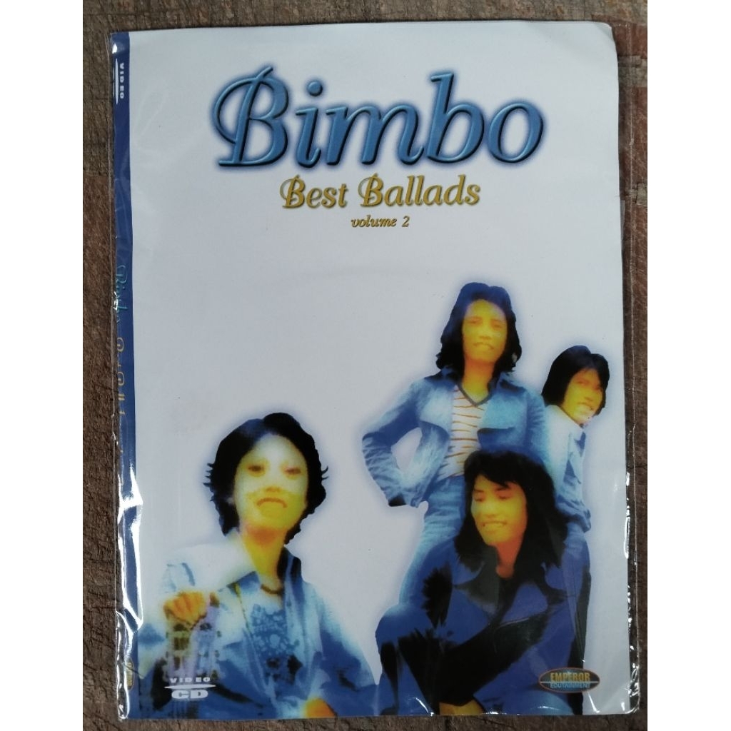 Kaset Vcd Original lagu Best Ballad Bimbo vol 2