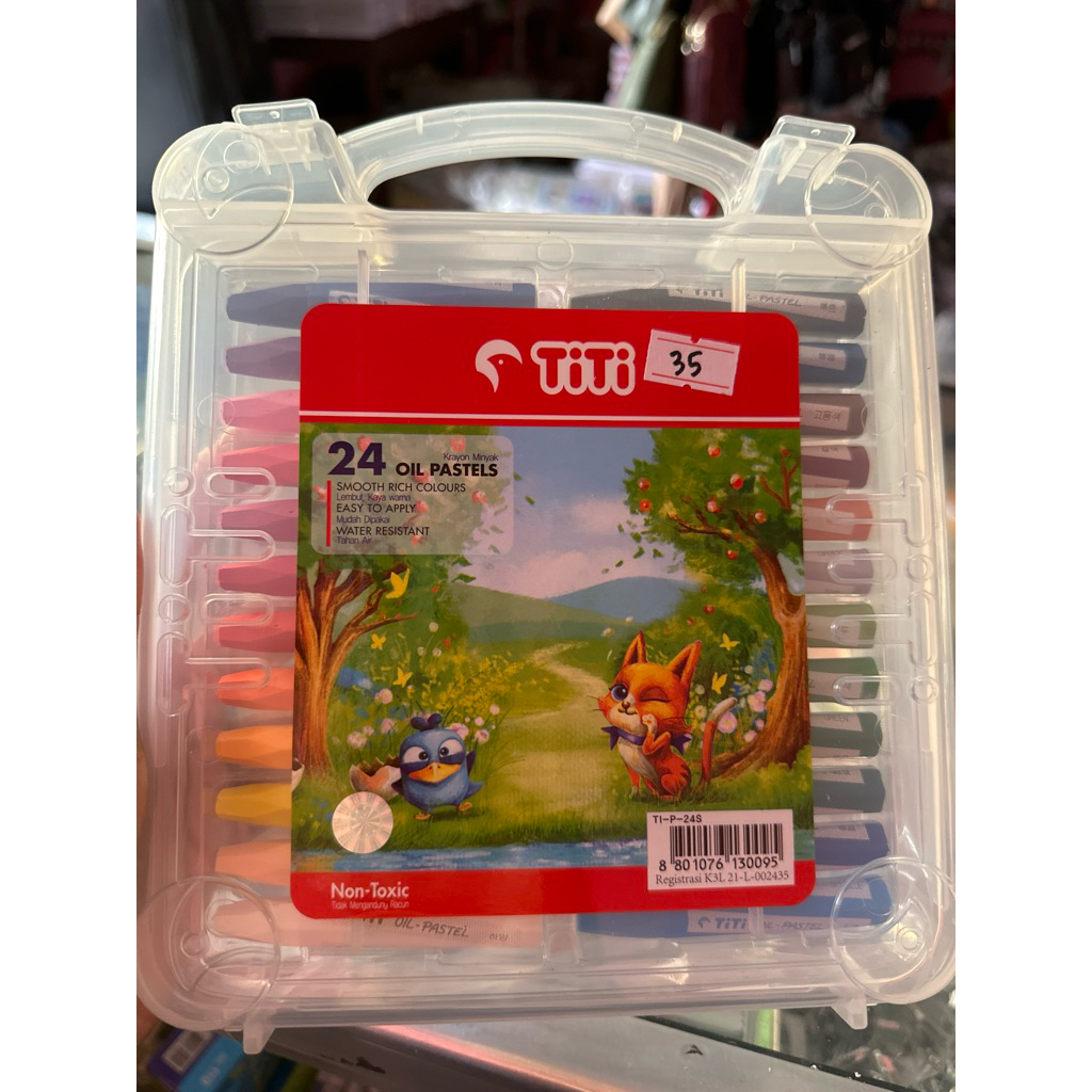 

Crayon Titi isi 24 oil pastels