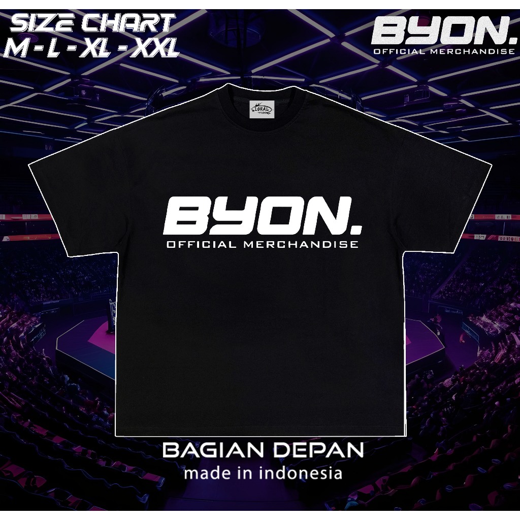 T-shirt Byon Combat Showbiz Official Merchandise | Byon Combat Merchandise