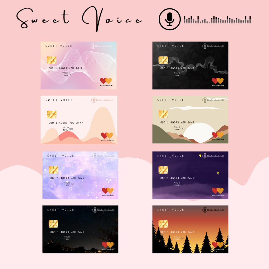 Sweet Voice / Voice Card / Gift for Boyfriend / Gift for Bestie / Kado Pacar / Boyfriend Gift