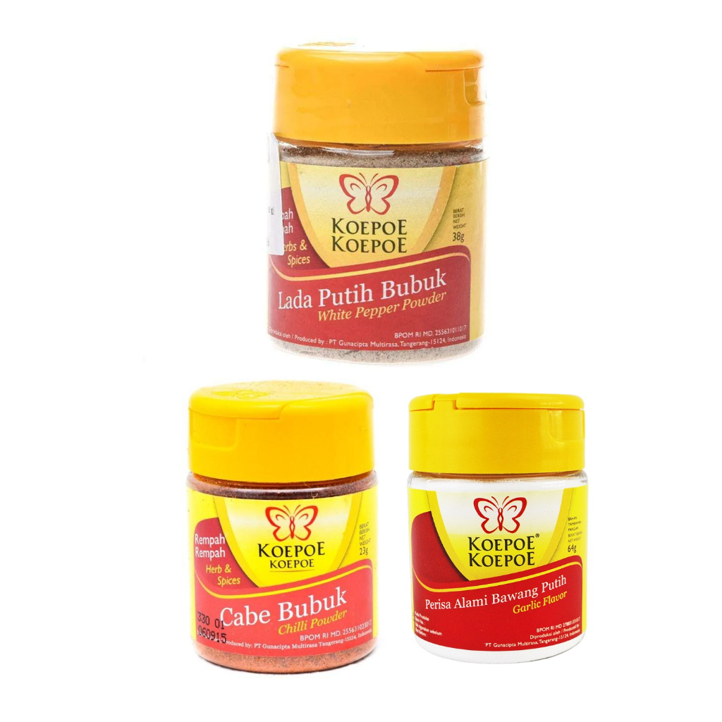 

Koepoe-Koepoe Rempah Rempah (3 Varian)